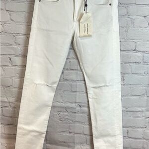 Rag & Bone  Men's White Skinny Jeans Size 38